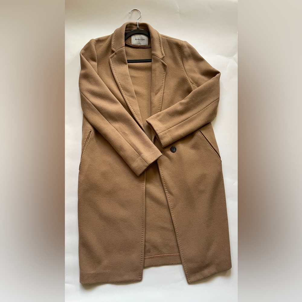 Babaton Wool Coat/Cashmere Blend Coat